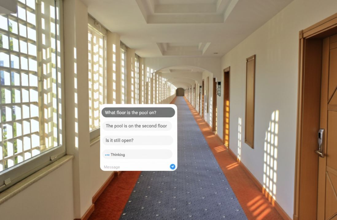 AI guest service for hotels